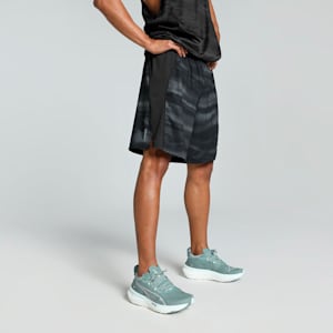 VELOCITY All-Over Print Men's 7" Running Shorts, PUMA Black, extralarge-IND